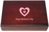 Valentine's Day Mahogany Card Box with 2 Deck Set (Copy)